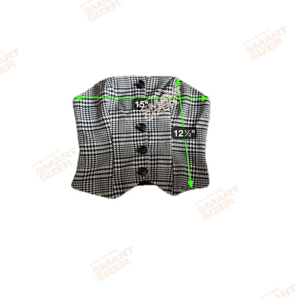 Size Medium Office Siren NWT Gingham Tube Top - Picture 5 of 5